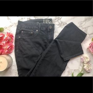 Super Soft Black Jean Jeggings